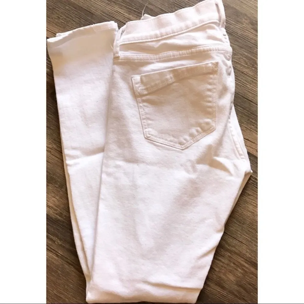 ✨Distressed Black Mid Rise Jean Legging✨ - Image 6