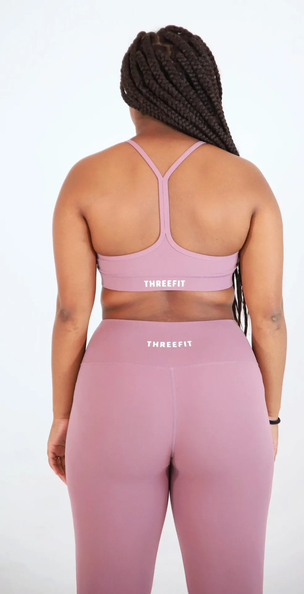 Legging And Sports Bra Set Pink Size M - Image 6