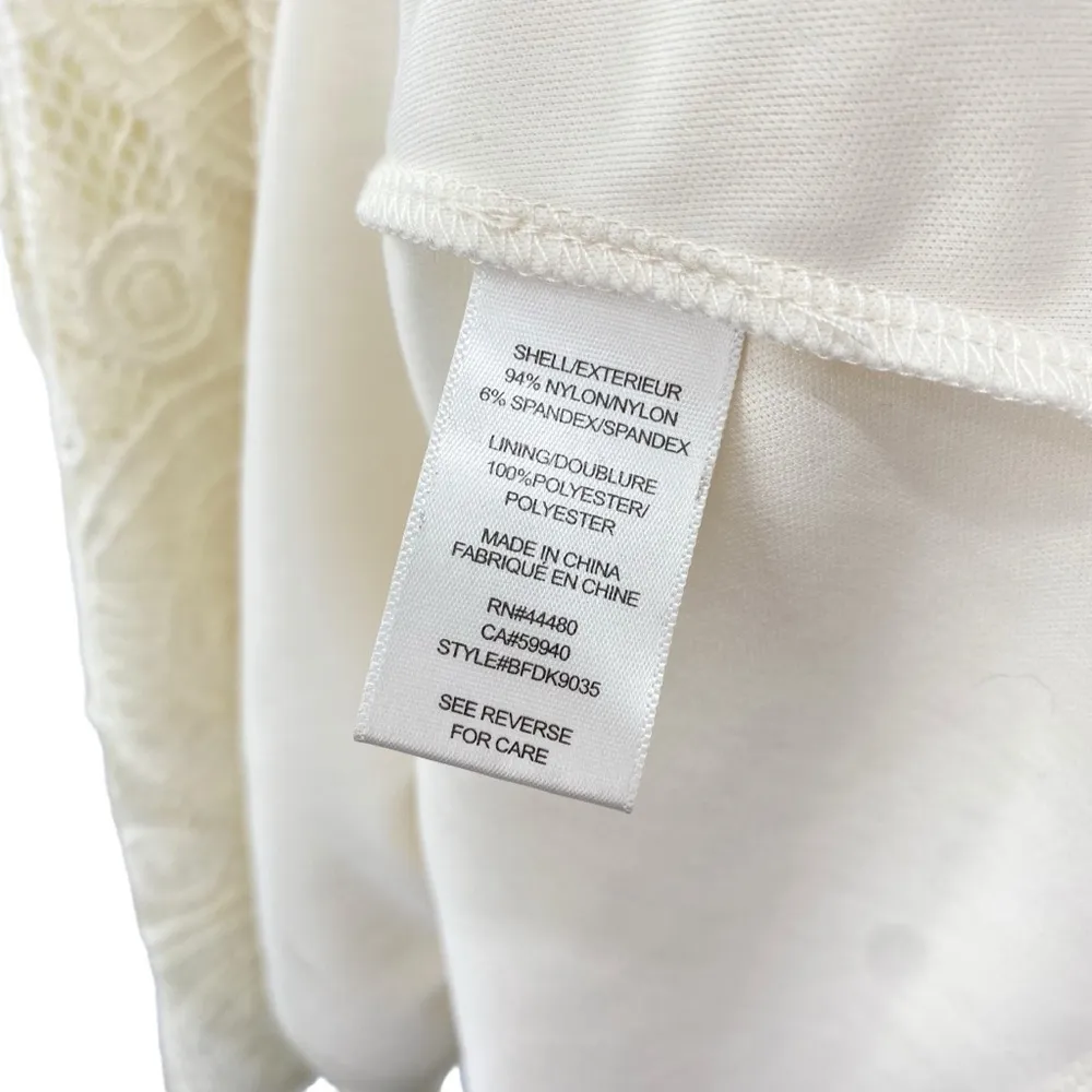 Love, Fire Women's Lace Cold Shoulder Ivory Dress New - Image 15