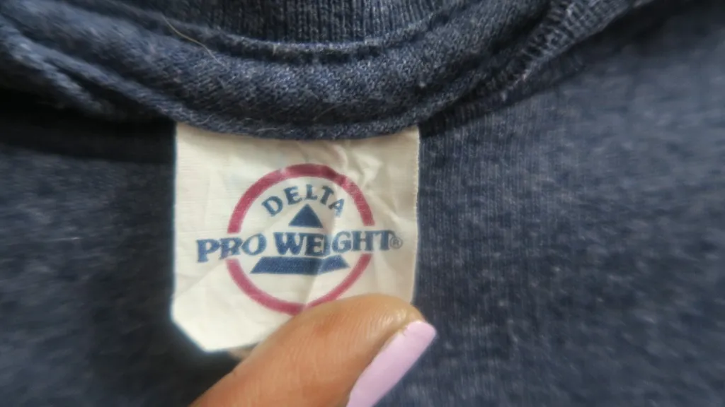 Delta Pro Weight in American U.S.A United States of American eagle graphic t-shirt in blue size medium. - Image 8