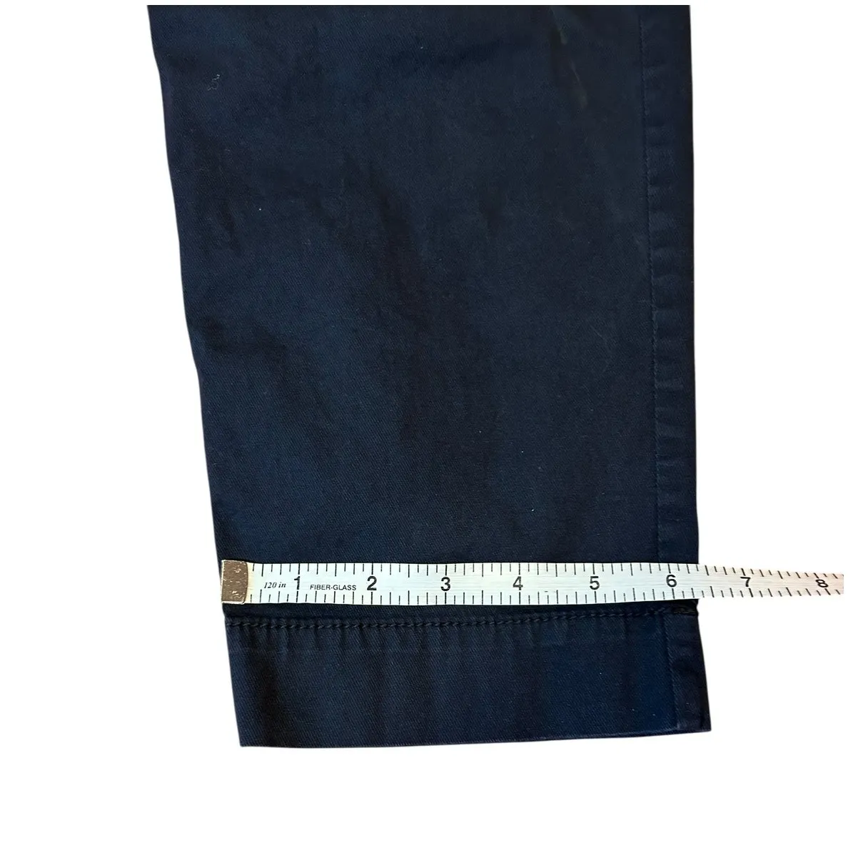 ANTHROPOLOGIE MAEVE Women's Pants Size 4 Black Stretch Chino High Rise - Image 8
