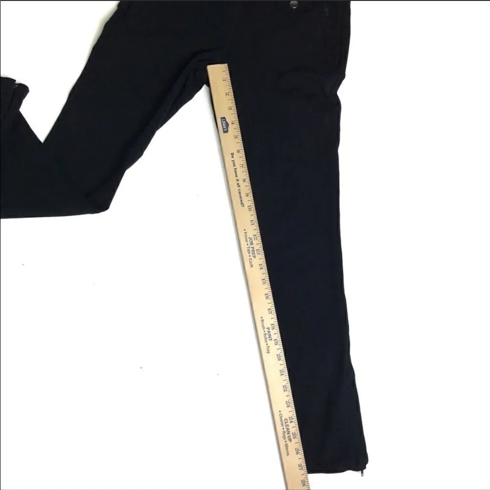 𝅺euc Theory black stretch equestrian style leggings - Image 10