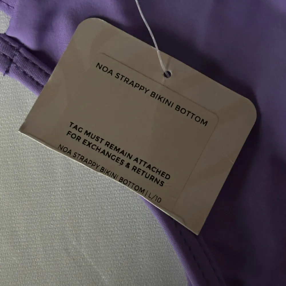 NWT  | Noa Strappy Bikini Bottom | Size: M | Wild Wisteria - Image 5