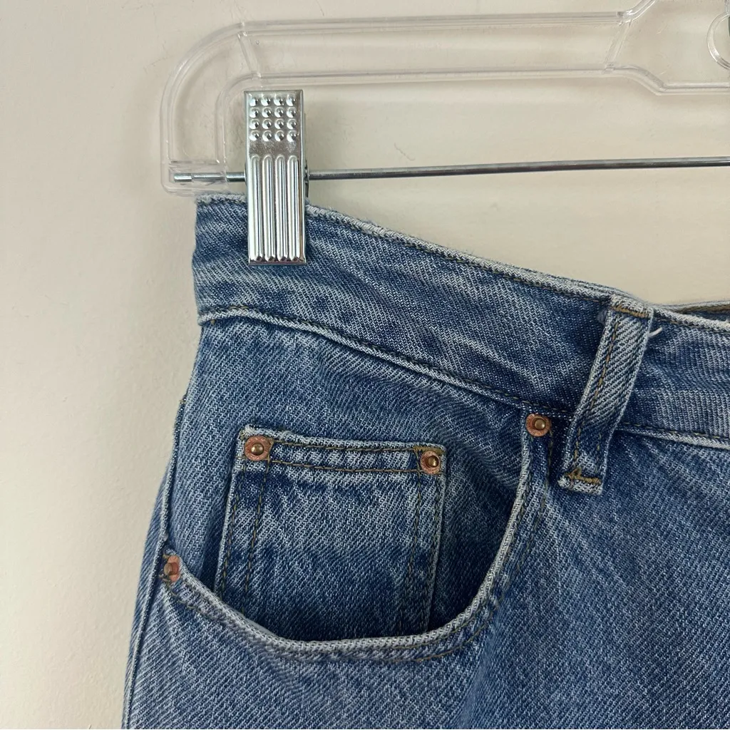 PacSun Eco Blue Yin Yang 90's Boyfriend Jeans Size 28 Women's - Image 3