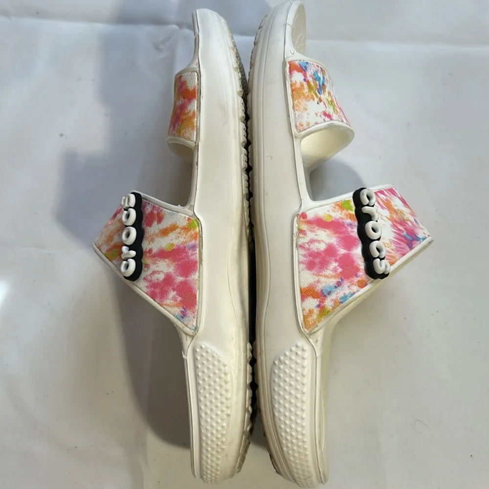 Crocs Women’s Iconic Comfort Slide Sandal Size 7-VGUC - Image 4