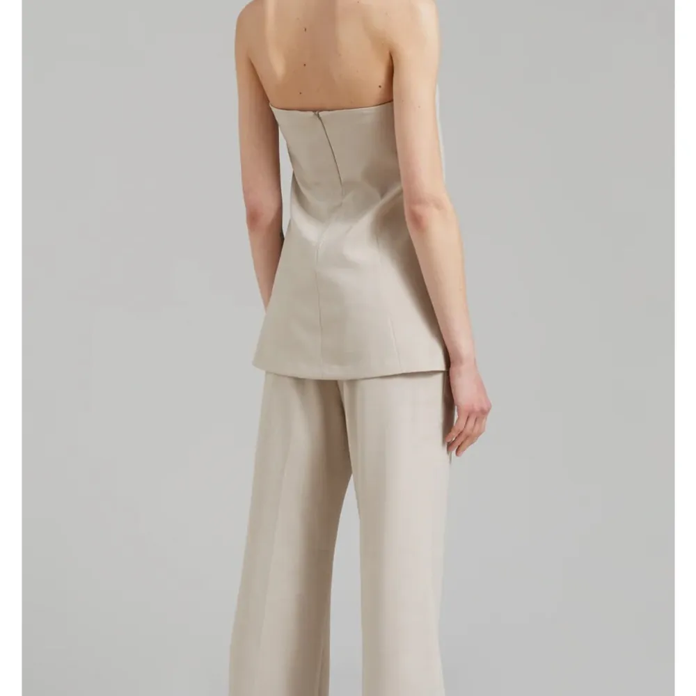 The Frankie Shop Tan Strapless Top - Image 5