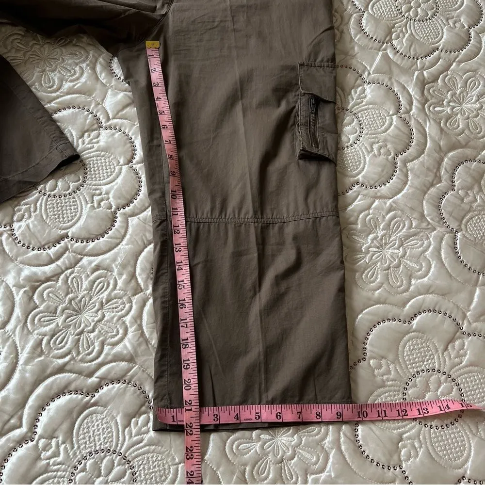 Chico’s Cropped Cargo Pants in Brown Size 2/ US 12 - Image 11