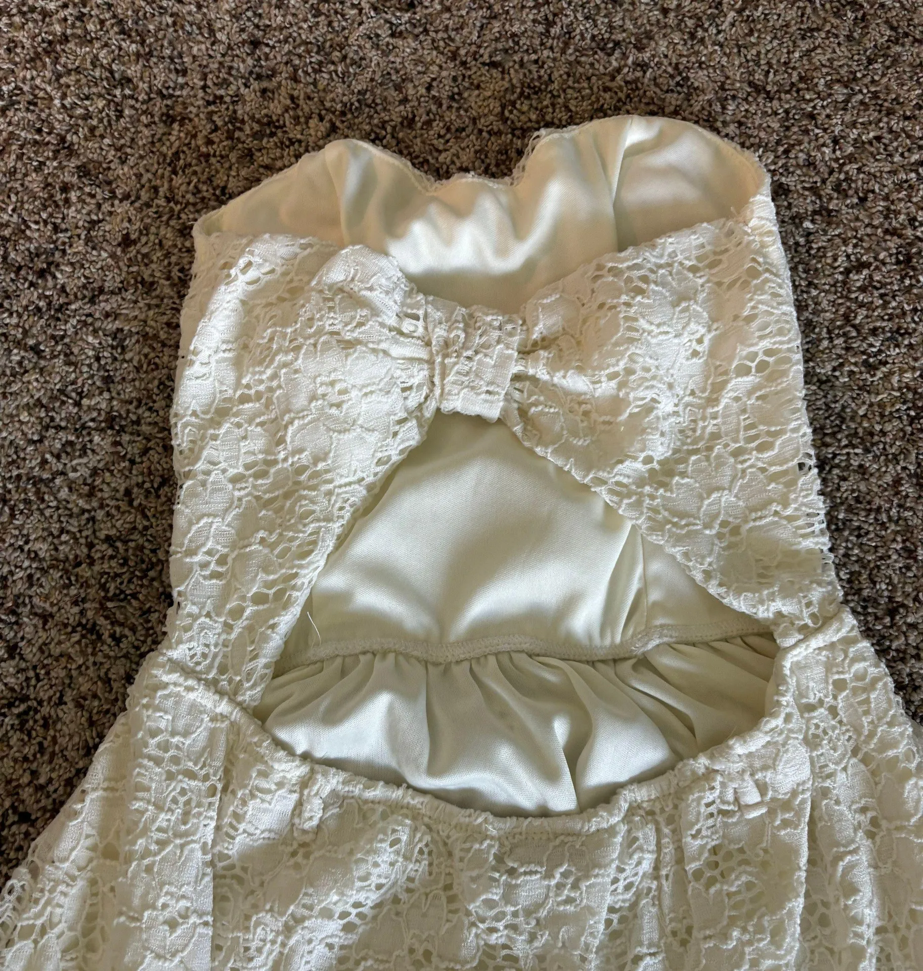 Lace Graduation/Bridal Dress - Image 3