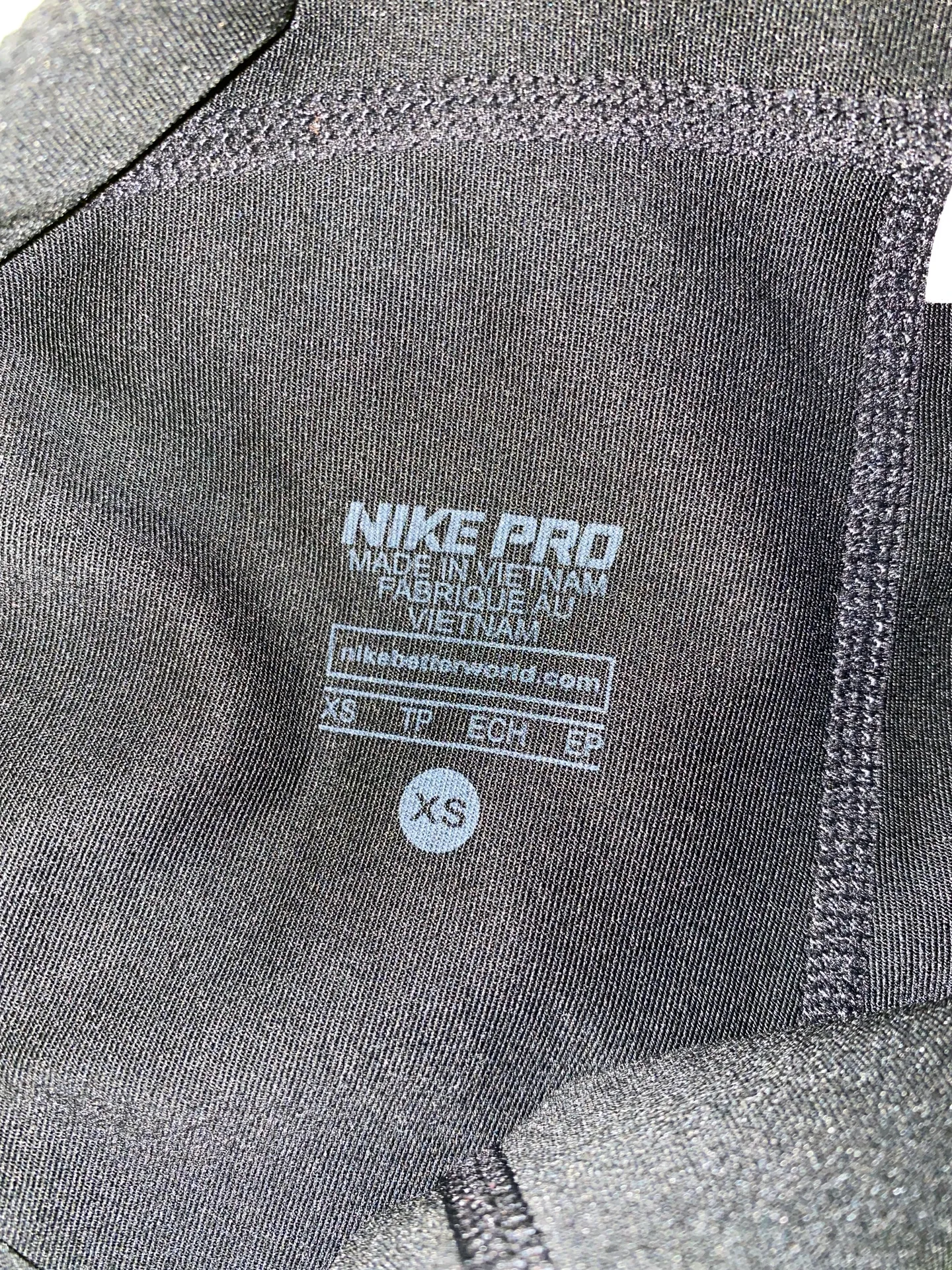Nike Black Pro Spandex Shorts - Image 4