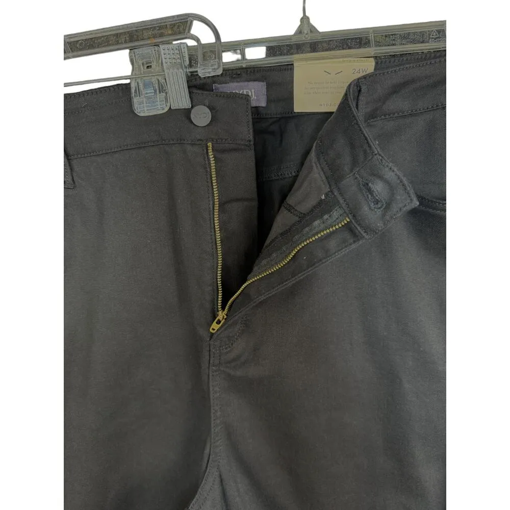 NYDJ Margot Girlfriend Cool Embrace Black 24W Lift Tuck Technology NWT - Image 13