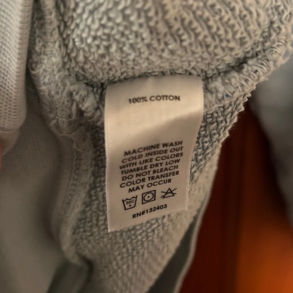 Cotton Citizen Women's Boston Crewneck Sweatshirt Blue Size S NWOT - Image 6