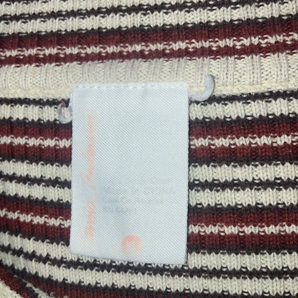 Hanna Andersson mock neck striped long sleeve thick shirt XL 90” inspired #751 Red - Image 4