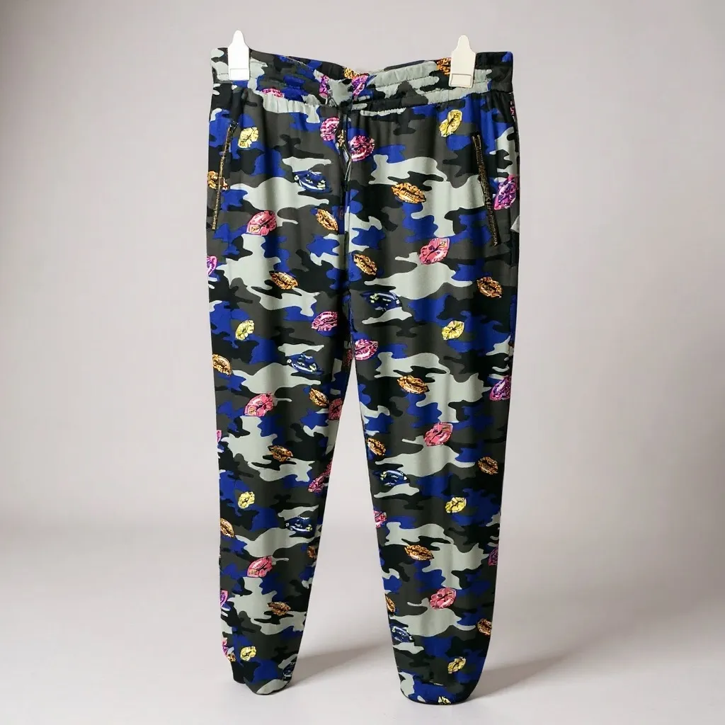 Eye Candy Multicolor Camouflage Joggers - Image 2
