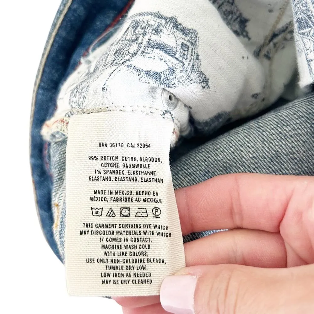 Anthropologie Pilcro and the Letterpress Jean Shorts Sz 30 - Image 3