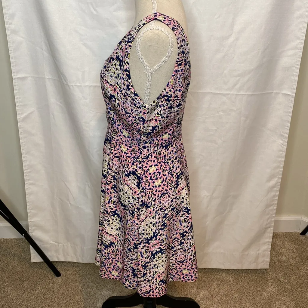 37 NWT One clothing Kaleidoscope dress JUNIOR large Feminine Preppy Scandi Girl - Image 2