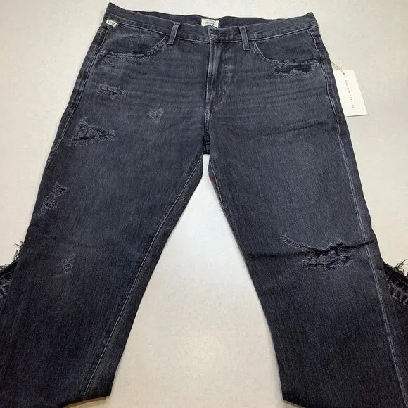 Citizens Of Humanity Sasha‎ Twist Crop Flare 27 Black Hawk NWT - Image 5