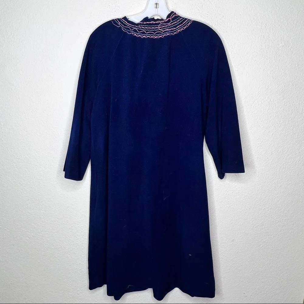 Vintage Vanity Fair Robe as is‎ Blue - Image 4