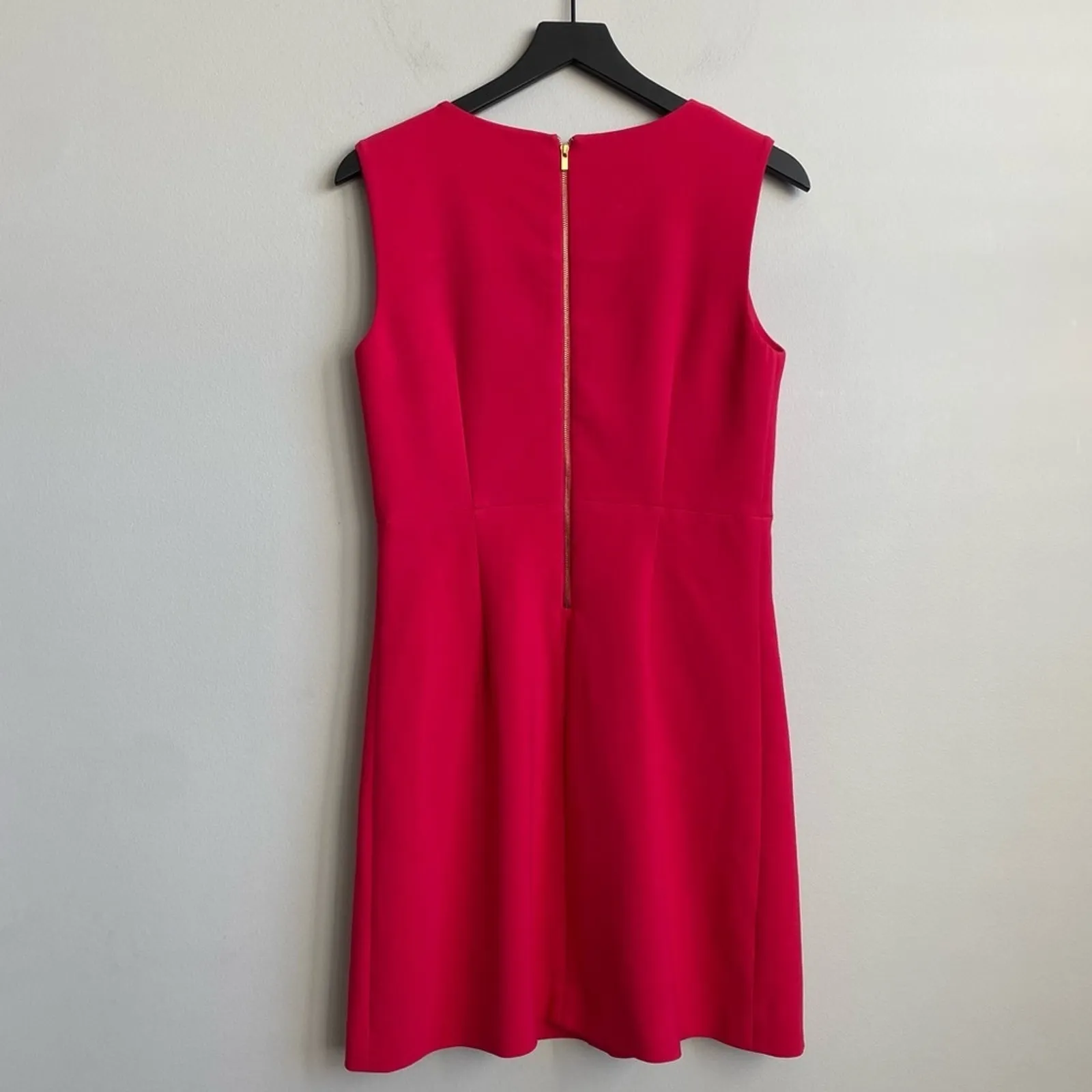 Diane Von Furstenburg Capreena Mini Dress in Red Size 8 - Image 11
