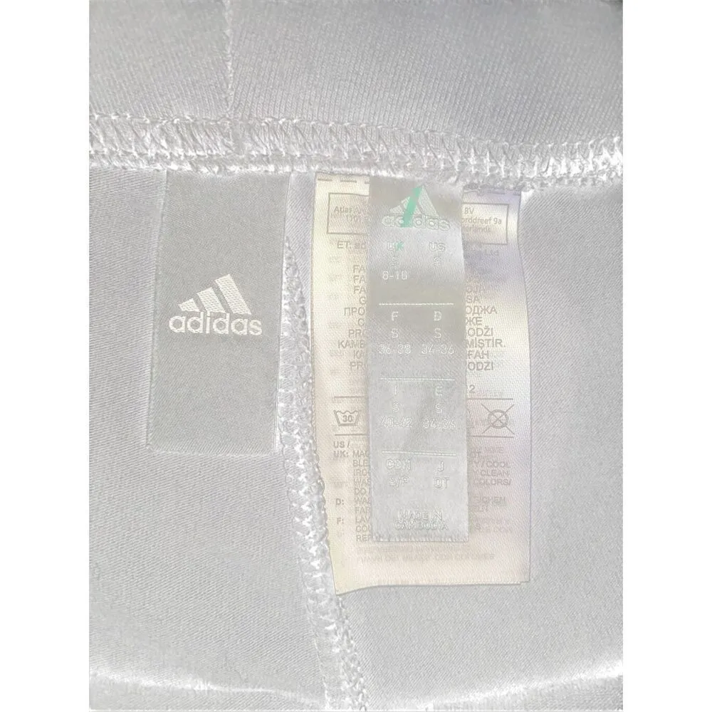 Adidas Leggings Sz Small Sporty Athletic Athleisure Workout Sports Yoga School - Image 5