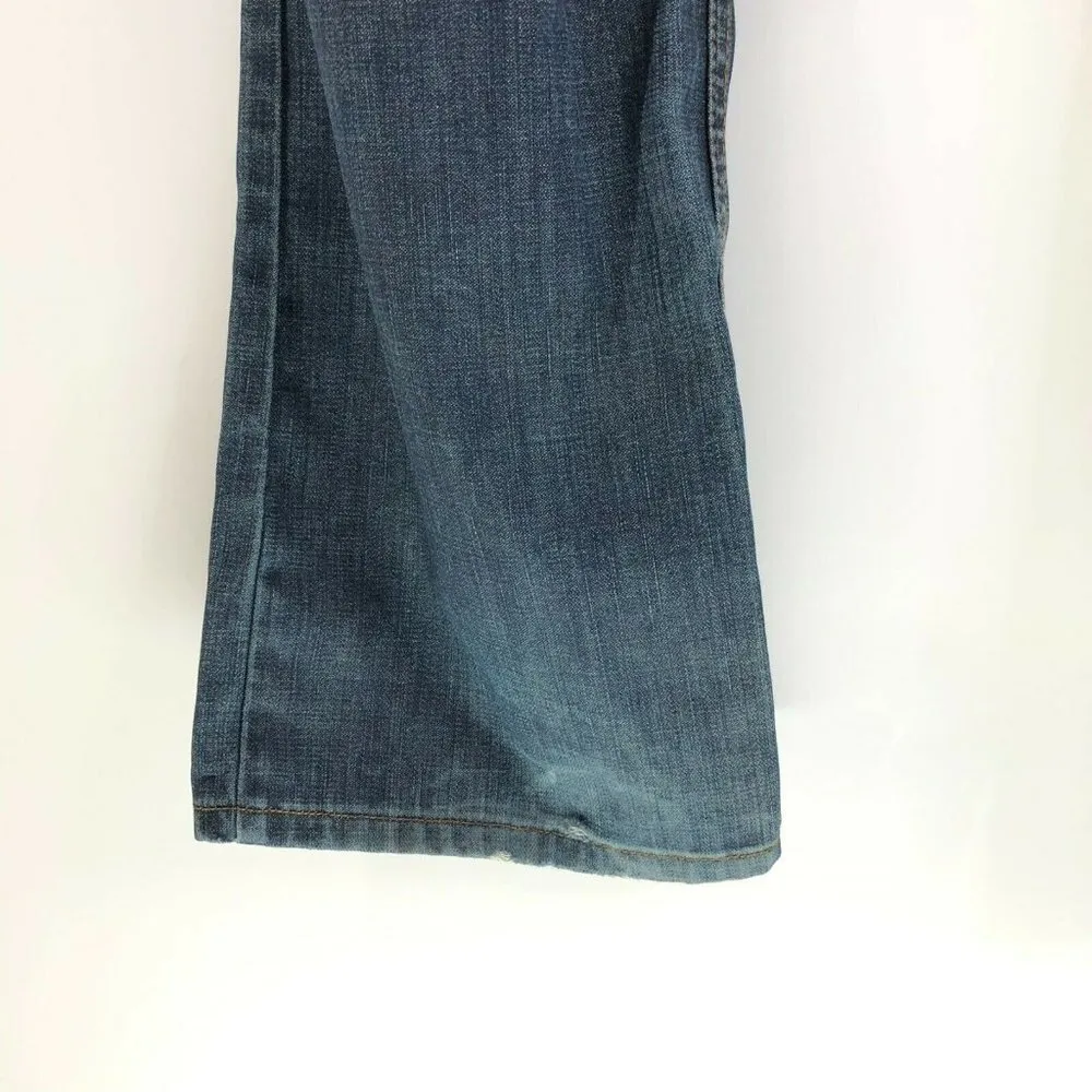 Cruel Girl Womens Jeans Miller Relaxed Boot Cut Medium Wash 100% Cotton 15 Long - Image 4