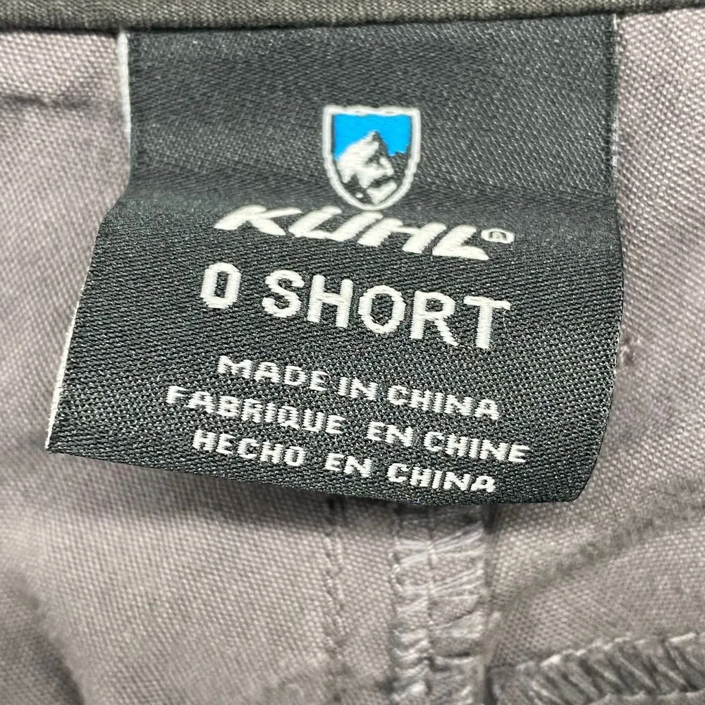 Kuhl Legendary Pants 0 Short Gray Outdoor Hiking Technical Adventure Travel flaw - Image 8