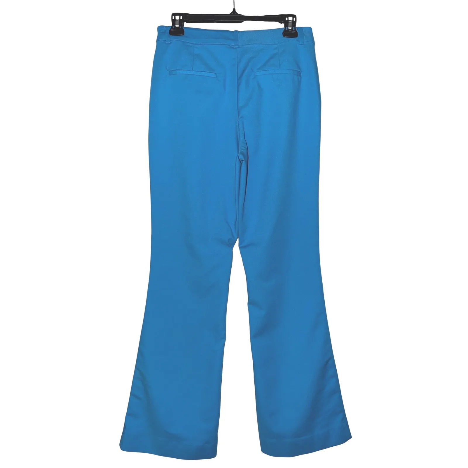 Boston Proper Women Blue Flare Leg Dress Pants Size 6 Flared Trousers - Image 2