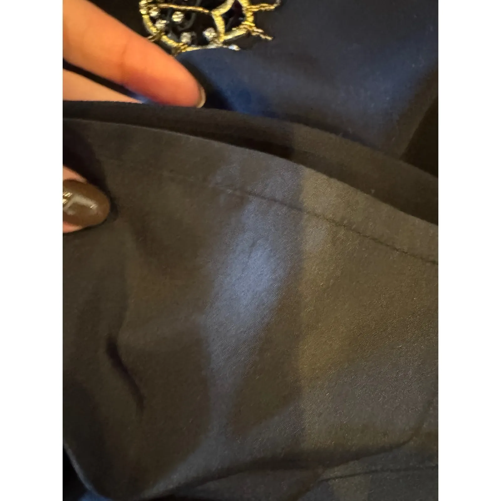 Victoria Beckham Target Dress Women Small Black Embellished Ladybug Bee‎ Halter - Image 10