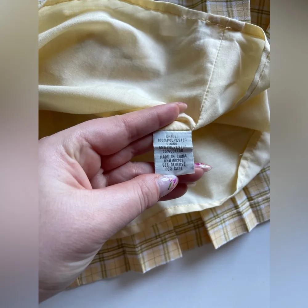 Girl High Waisted Plaid Pleated Tennis Skirt School A-Line Skater Skirts - Image 7