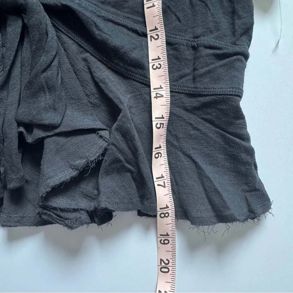 Free People We the Free Knot Me Tee in Black Size Small NWOT - Image 6