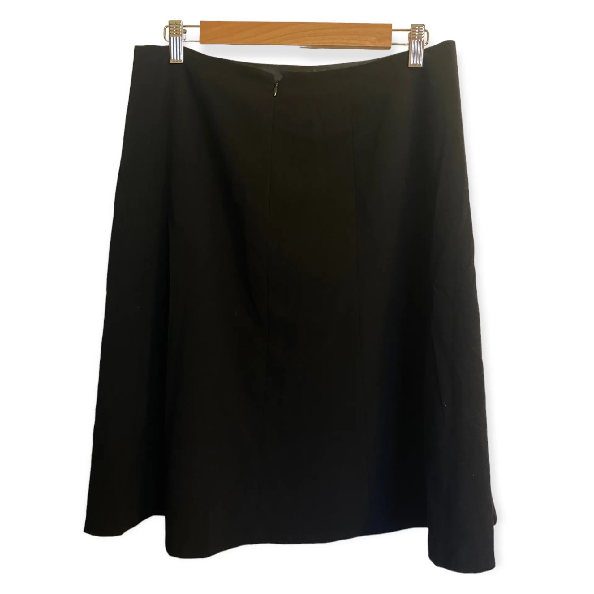 NWT  Black Flared Knee Length Dress Size 8 - Image 3