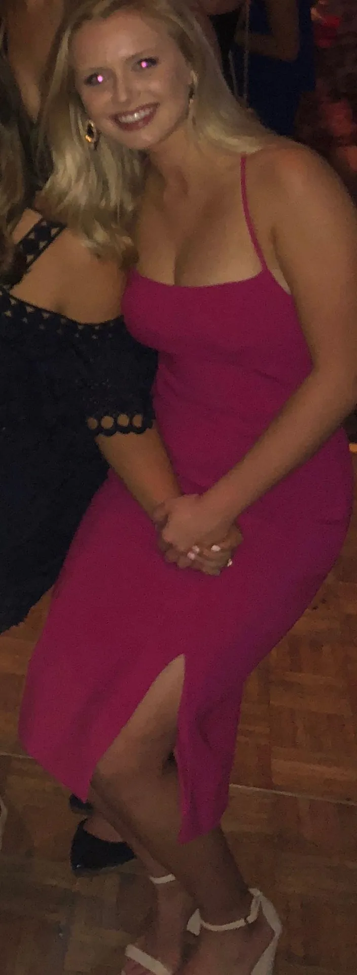 Black Halo MIDI Dress - Image 2