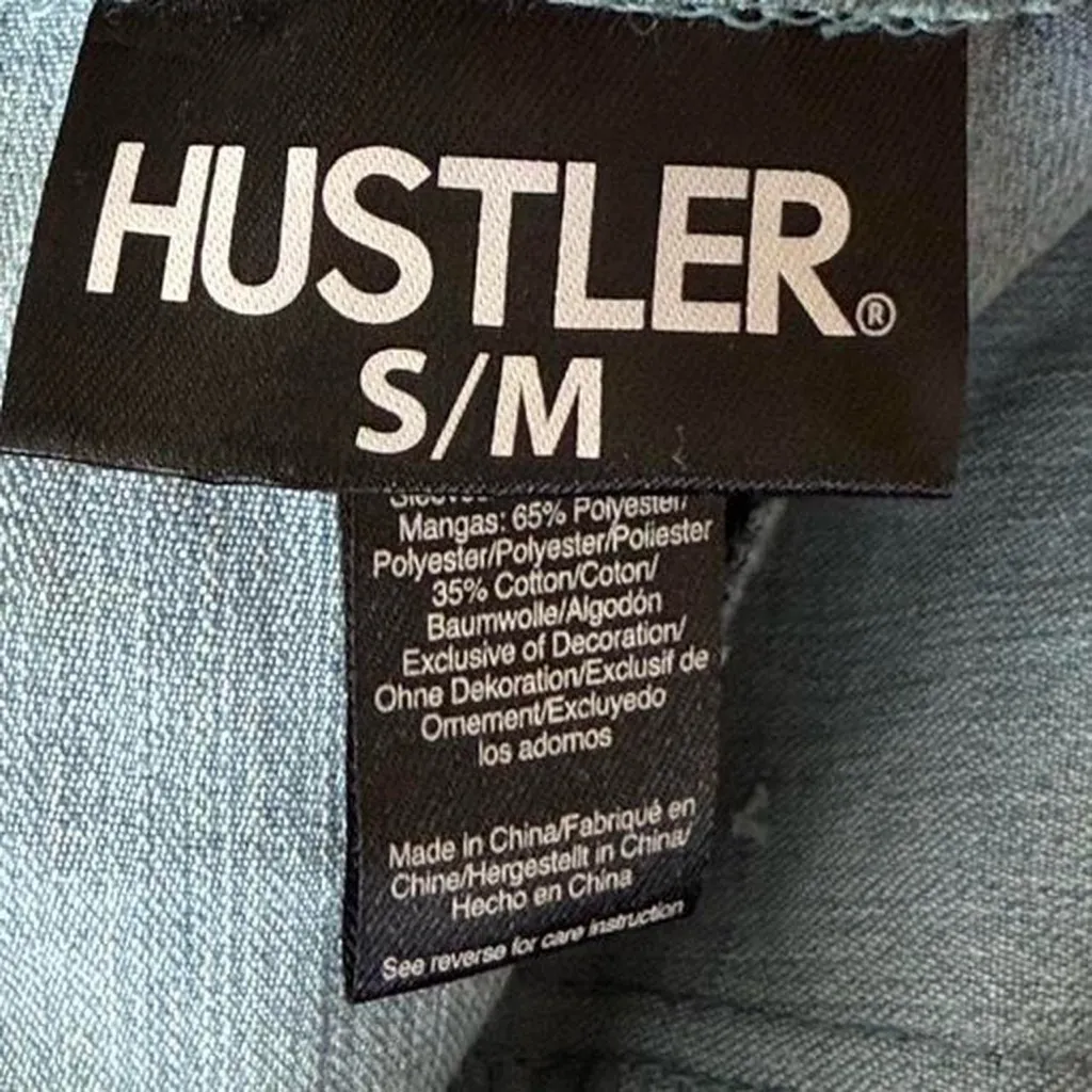 Rare Hustler Sexy Halloween Costume Blue - Image 4