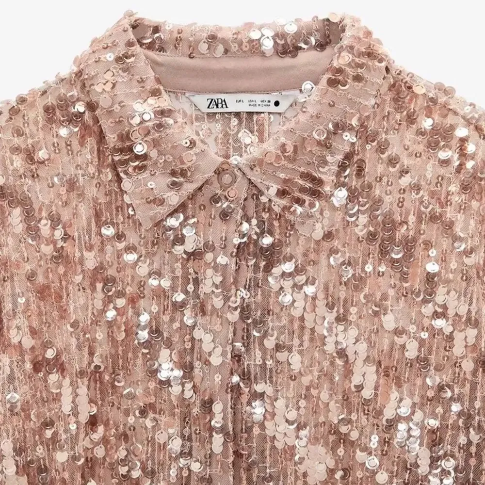 NWT-  Sequin Shirt dress - Image 3