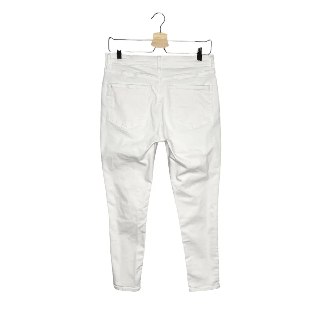 Topshop Moto White Jamie Skinny Leg Stretch Denim Jeans - Image 3