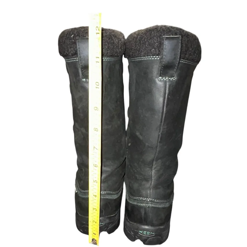 Keen Alaska Hiking Boots
Women’s Size 7 – Black with Blue Turquoise Trim - Image 10