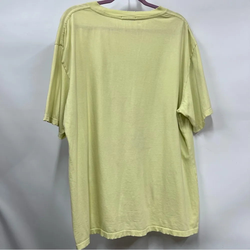 Free Bird Distressed Oversized Rock Band Tee L Size L - Image 6