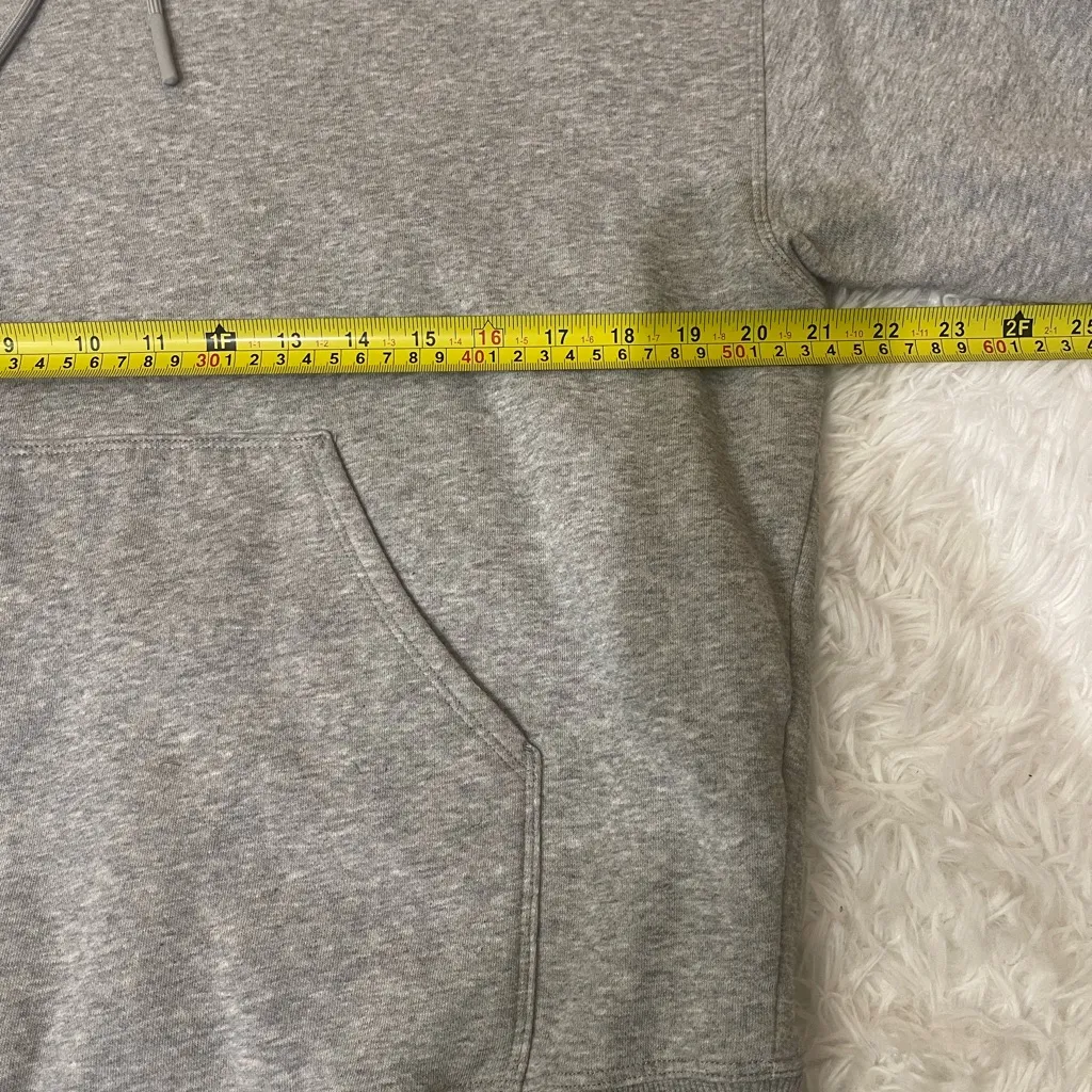 JoyLab joy lab gray hoodie hooded sweatshirt EUC woman’s small thumb holes - Image 5