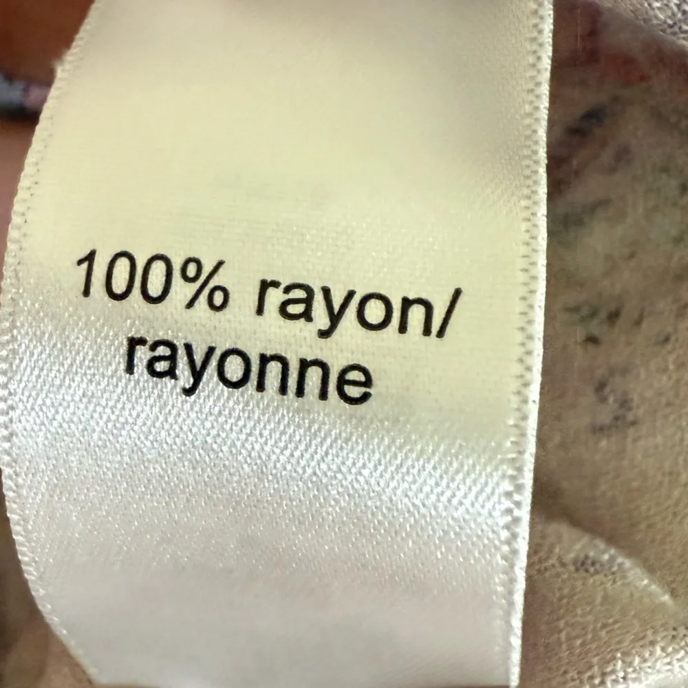 Women’s Peplum Floral Blouse Small Boho Romantic Pink Plus Size Pullover Shirt - Image 8