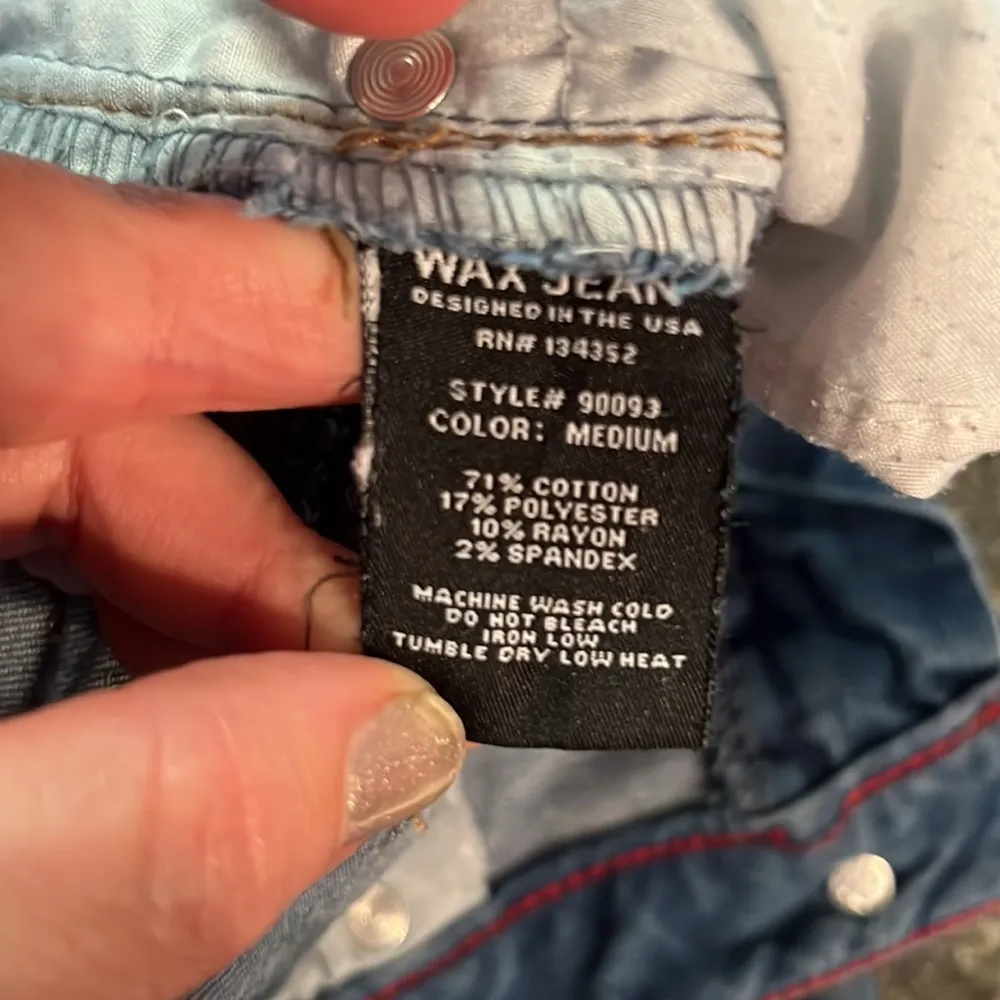 Wax Jeans “Butt, I Love You” Distressed Skinny Jeans - Image 9