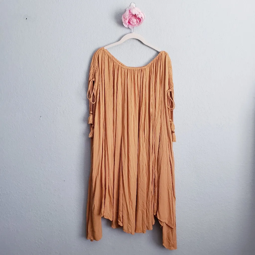 Free People Celeste Convertible Tunic / Skirt In Mossy Gold - Image 3