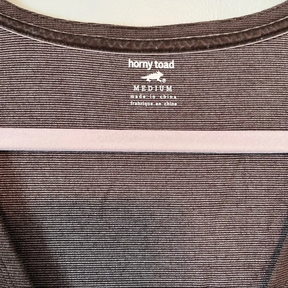 Horny Toad Dress Medium Brown Tomboy Faux Wrap Dress Sz M GUC Athleisure - Image 4