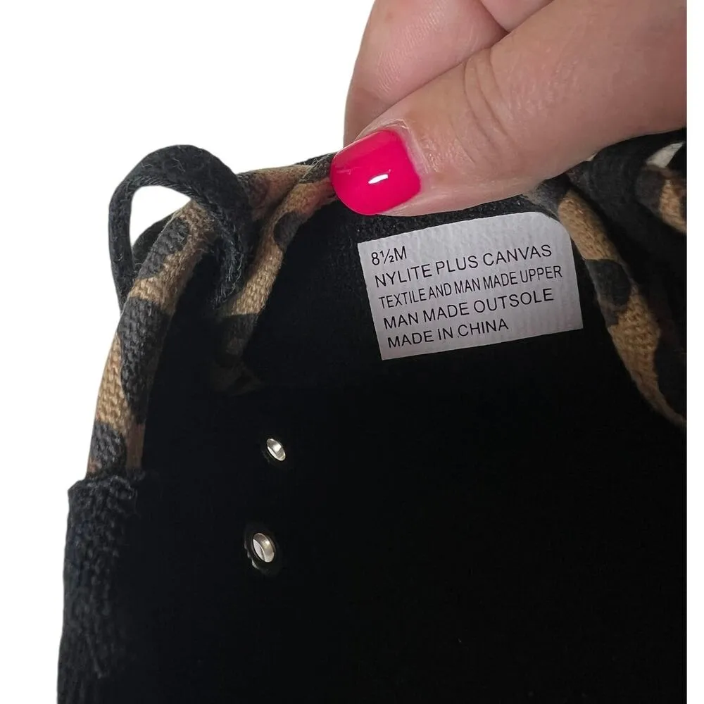 TRETORN Women's Nylite Plus Canvas Sneakers Animal Print 8.5 - Image 11