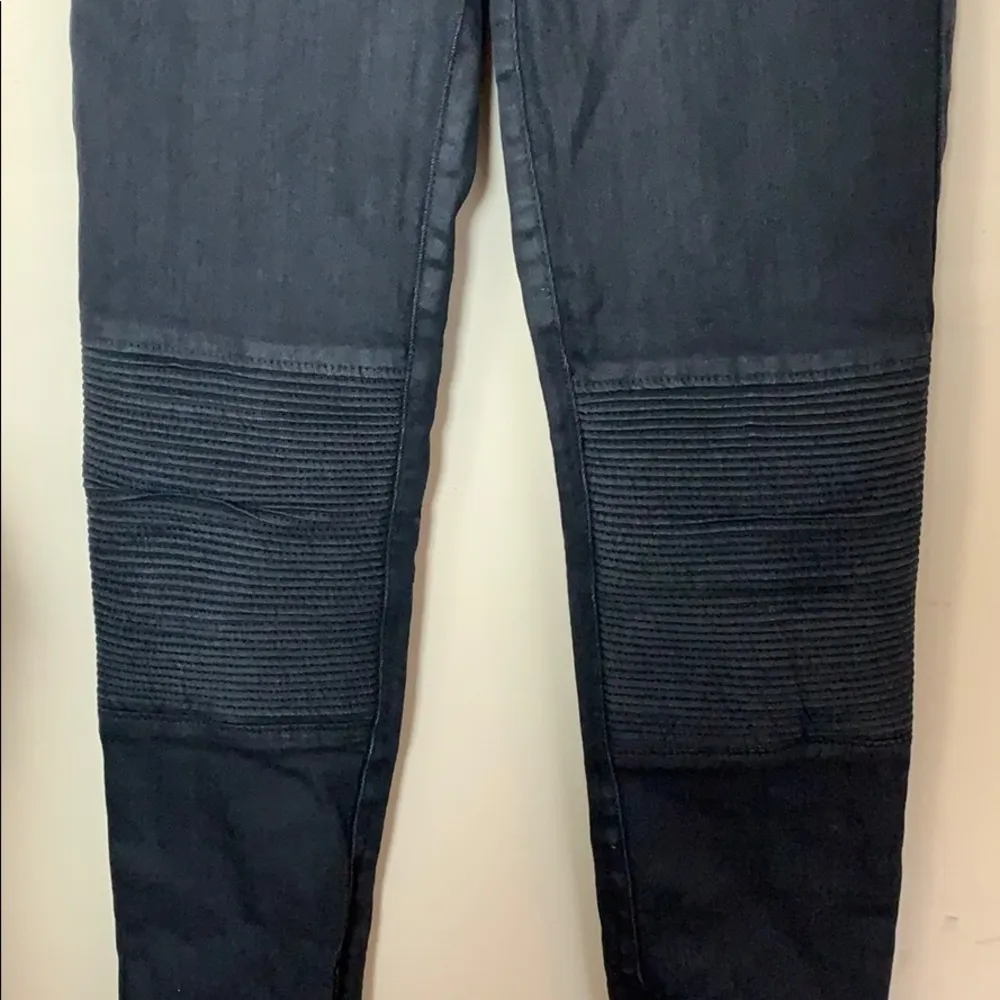 madewell •skinny skinny racetrack coated moto jean - Image 7