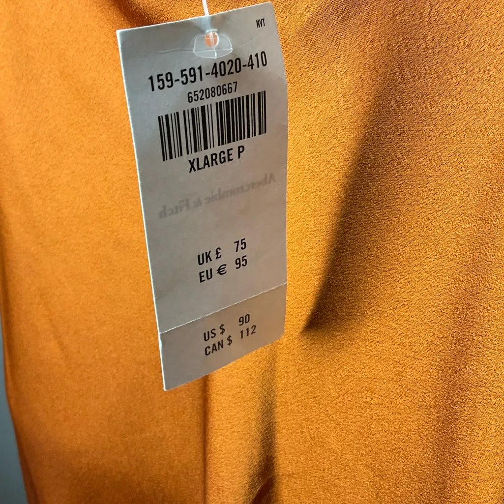 Abercrombie & Fitch Satin Slip Midi Dress - Image 7