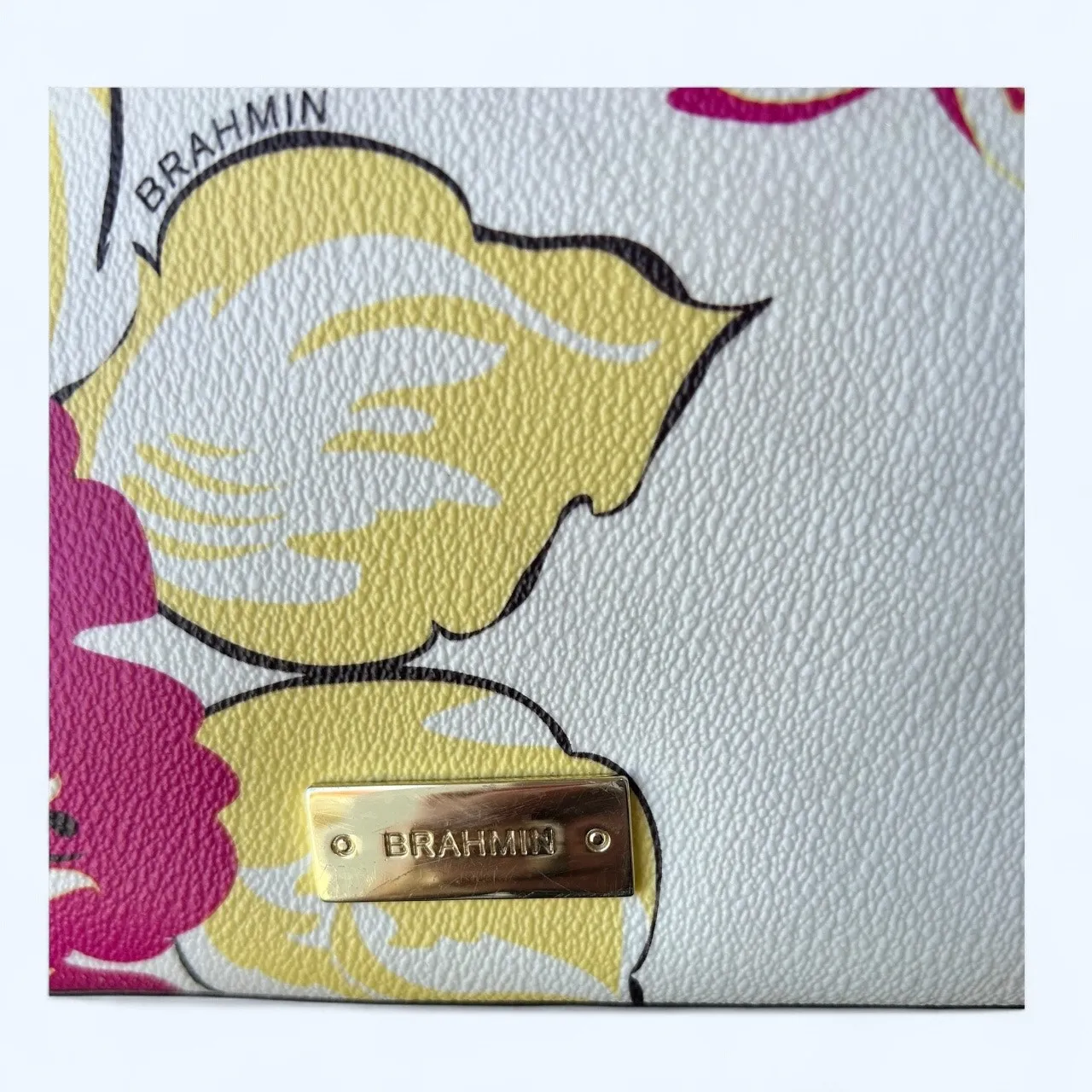 Brahmin Mini Duxbury Dahlia Floral Small Crossbody Purse Bag Feminine Romantic - Image 13