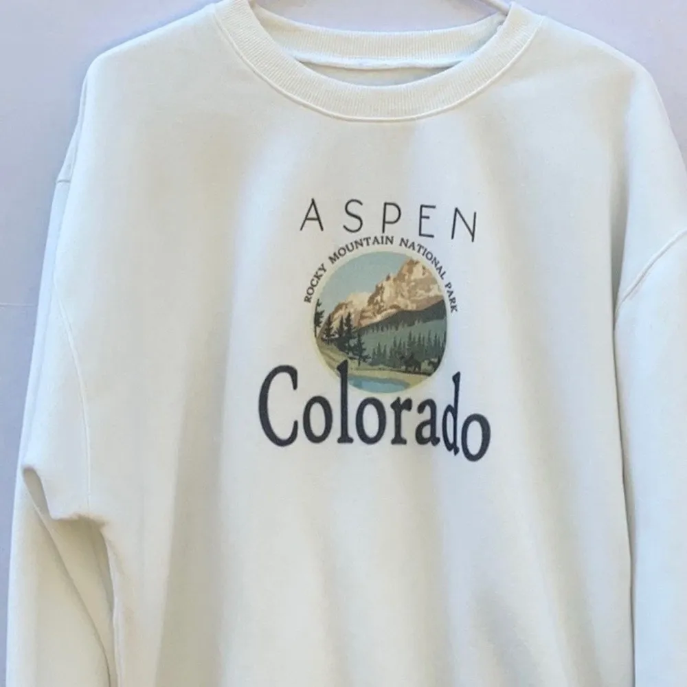Princess Polly oversized Aspen Colorado sweatshirt - Image 3