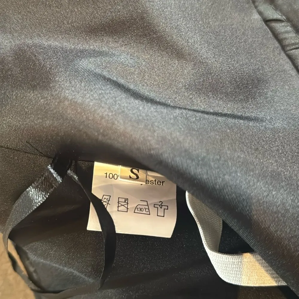 Women’s Black Strapless Short Chiffon Homecoming Party Dress Size S (4) NWT - Image 12