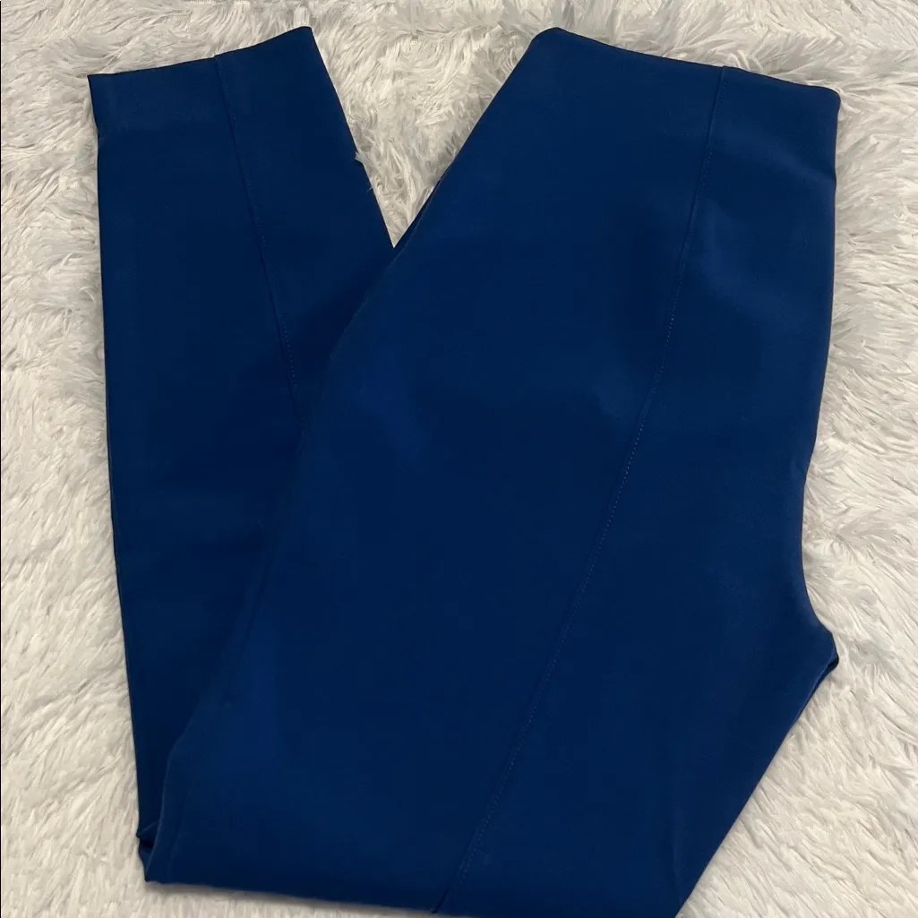 White House Black Market Vibrant Blue Straight Leg Pants - Image 4