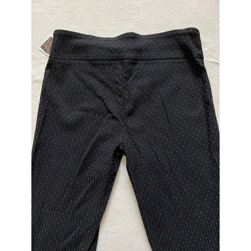 Zack And Rachel‎ Pants 14 Womens Black & White Patterned Casual Ladies Wear NWT - Image 4