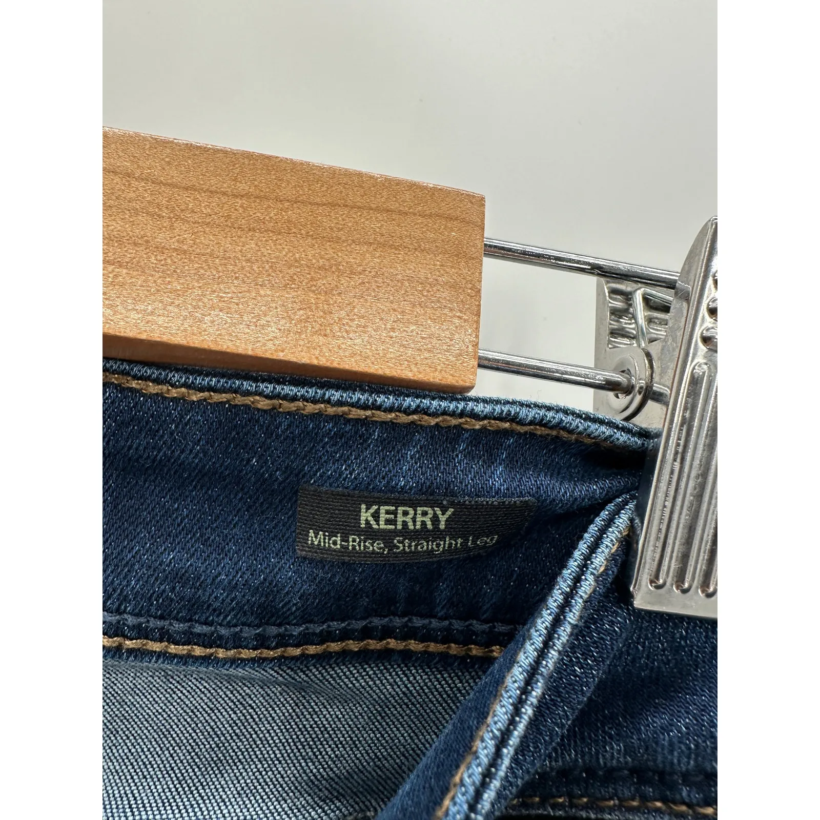 Mavi Jeans Womens Straight Leg Jeans Kerry Mid-Rise Denim Size 28 Stretch - Image 7